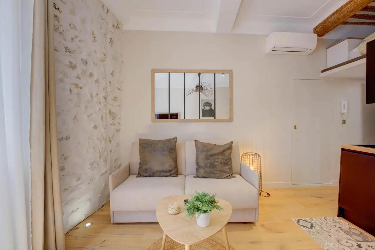 Duplex Studio Apt Mezzanine Near Shops & Cafes Antibes Extérieur photo